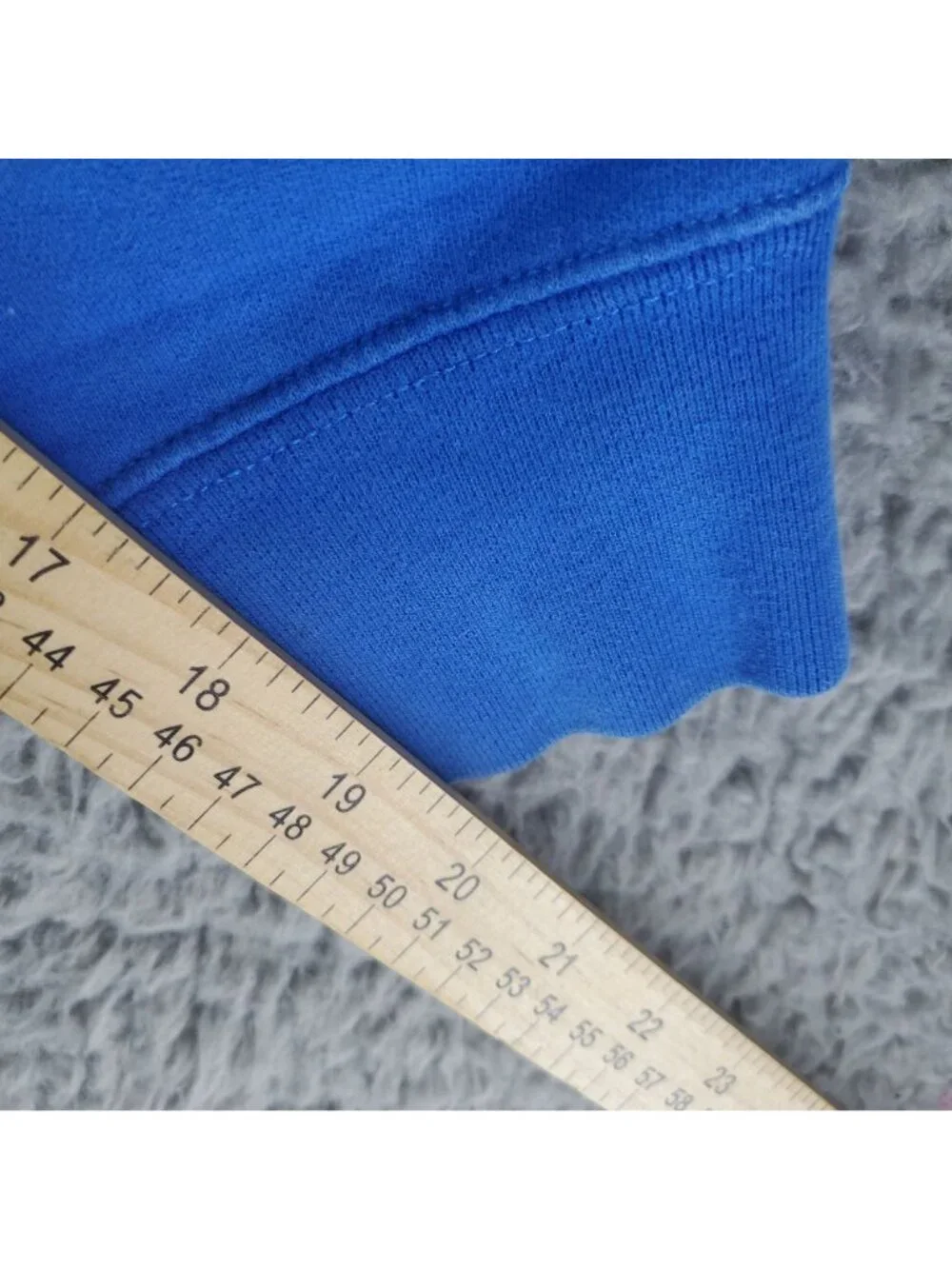 The North Face Shirt Mens XXL Blue Full-Zip Fleece Hoodie *Read*